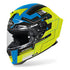 CASCO HELMET GP550 S CHALLENGE BLUE/YELLOW MATT